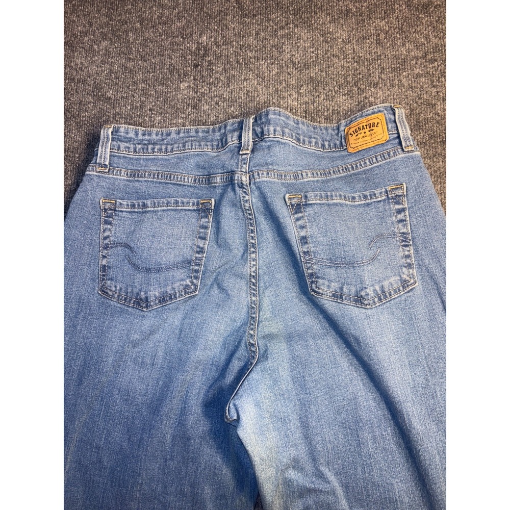 Levi's Bootcut‎ Jeans Women's 16M Blue Denim Flat Front High Rise Medium Wash - Picture 11 of 13